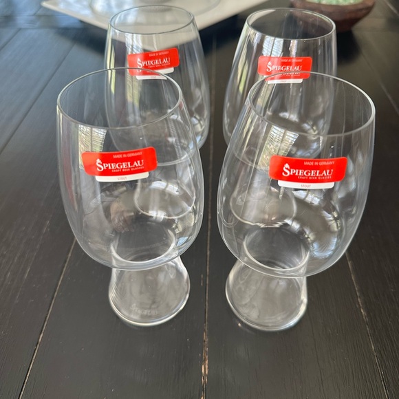 TIME FOR Christmas! Spiegelau Stout Beer Glass Set - Picture 5 of 6